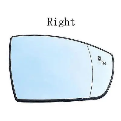 (Right side RH) For Ford Kuga Ii Heated Blind Spot Warning Wing Rear Mirror Glass Auto Replaceme