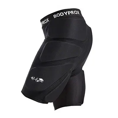 Bodyprox Protective Padded Shorts for Snowboard,Skate and Ski,3D Protection for Hip,Butt and Tai