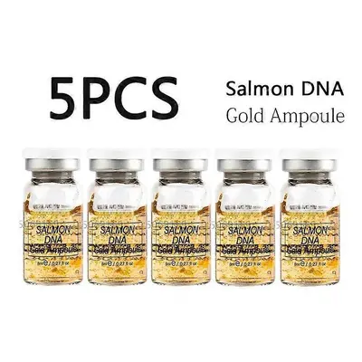 (5pcs Salmon DNA) Ampoule BB Cream Glow Face Serum Niacinamide Essence Foundation Beauty Brighte