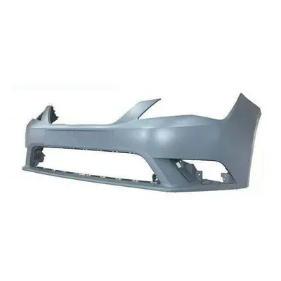 Seat Leon Front Bumper Primed No Pdc / Washer Holes Standard Models