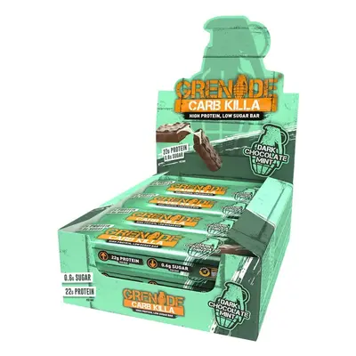 Grenade Carb Killa High Protein and Low Carb Bar, x g - Dark Chocolate Mint