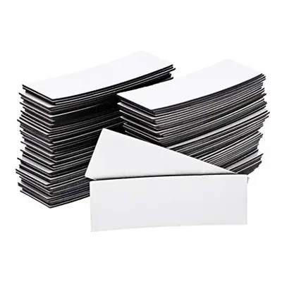 100 Pack Magnetic Whiteboard Strips Dry Erase Magnets to Write On x cm