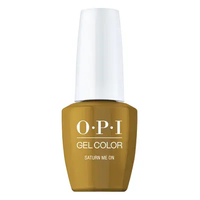 OPI GelColor SaTURN Me On | Opaque Dark Brown Metallic UV Cure Gel Nail Polish | Metallic Mega M