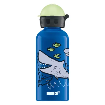 (Sharkies, 0.4 Litre) Sigg Kids Aluminium Water Bottle 0.4 Litre