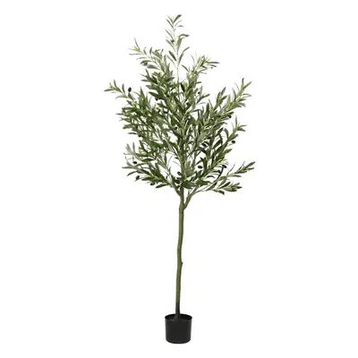 (180 cm) vidaXL Artificial Olive Tree Leaves cm Green artificial plant