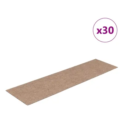 (light brown, x cm) vidaXL Self-adhesive Stair Mats Decoration Stair Protector Anti-slip Stair R