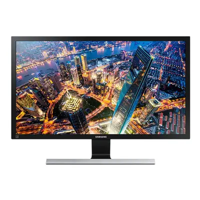 Samsung U28E570DS 4K Ultra HD Black, Metallic, Silver computer monitor