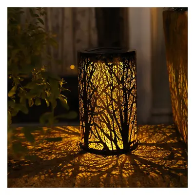 LED Solar Lantern Hanging Light with Handle Solar Lantern Waterproof Solar Landscape Lantern Sha