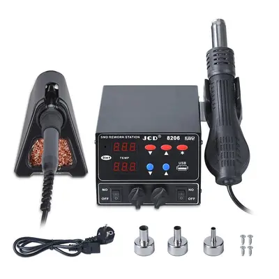 (EU Plug) 800W SMD In Soldering Station LED Digital Welding Rework Station