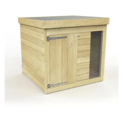 4ft x 4ft Dog Kennel & Run Treated Timber Fast & Free Day Delivery