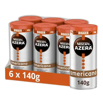 NESCAF? Azera Americano Instant Coffee 140g (Pack of 6)