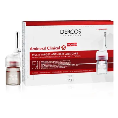 Vichy Dercos Aminexil Clinical Women Monodoses 6ml 21's