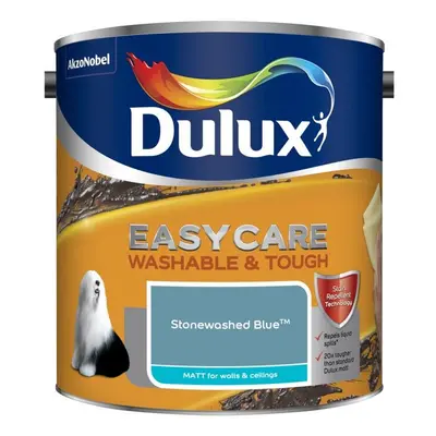 Dulux - Easycare Washable & Tough Matt 2.5L - Stonewashed Blue