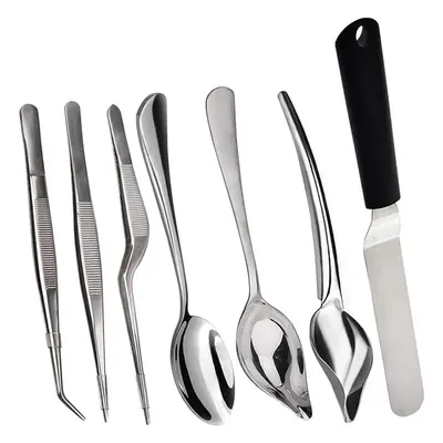 Rivoean Culinary Specialty Tools,Professional Chef Plating Kit, Piece, Stainless Steel