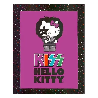 Kiss Hello Kitty The Starchild Fabric Panel X