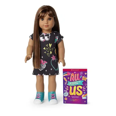 American Girl Truly Me 18-Inch Doll with Brown Eyes Straight Dark