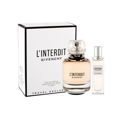 Givenchy L'Interdit Pcs Set: 2.6 Eau De Parfum Spray + 0.5 Eau De Parfum Spray