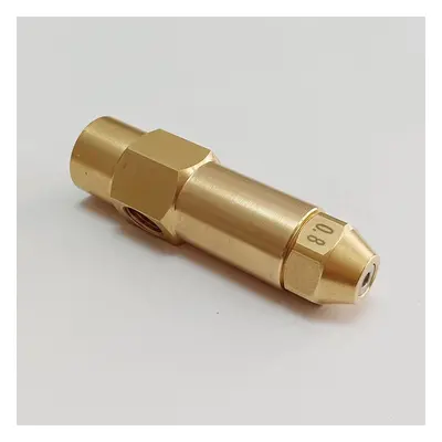 (0.8mm) Diesel/waste Oil Burner Nozzle Siphon Full Cone Oil Fuel Nozzle Air Atomizing Sprayer