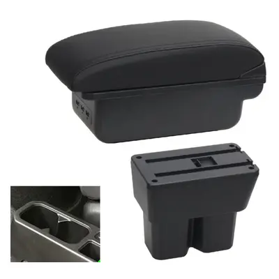 (black) For Suzuki Jimny Jb74 Car Armrest Box Center Centre Console Storage Retrofit Parts Inter