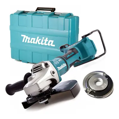 Makita DGA900ZK 18v / 36v Cordless Brushless 230mm 9" Angle Grinder + Quick Nut