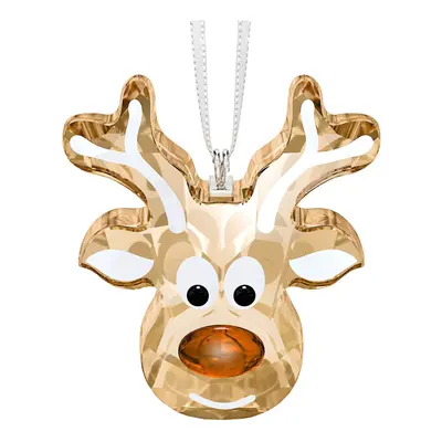 Swarovski Gingerbread Reindeer Ornament, Sparkling Reindeer, Swarovski Crystal Christmas Tree Or