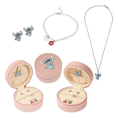 Stitch Girls Jewellery Set, Friendship Necklace Earrings Bracelet Rings - Stitch Gifts (Jeweller