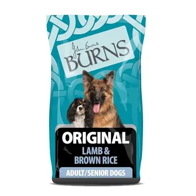 Burns Pet Nutrition Hypoallergenic Complete Dry Dog Food Adult and Senior Dog Original Lamb and 