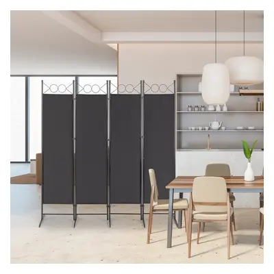 4 Panel Room Divider Folding Privacy Screen Home Office Furniture Wall Partition