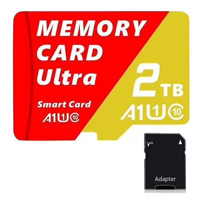 (Red) 2tb Expansion Memory Card 2tb Micro Tf Sd Card 2tb Card 2tb Memori Card 2tb Flash Memory F