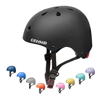 Kids Bike Helmet,Toddler Skateboard Helmets for Age 5-8-9 Years Boys & Girls,Adjustable Multi-Sp