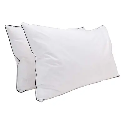 (Pack of 4) Duck Feather & Down Pillows Feather Proof Cover