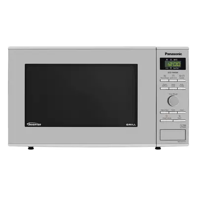 Panasonic NN-GD37HSBPQ Inverter Microwave Oven with Grill, Litre, W, Stainless Steel