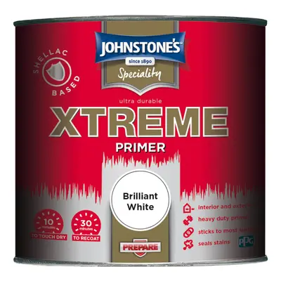 Johnstones Speciality Ultra Durable Xtreme Primer Paint 1l Brilliant White