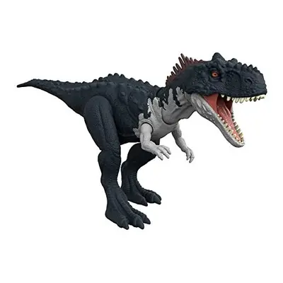 Jurassic World Dominion Roar Strikers Rajasaurus carnivore Dinosaur Action Roar Sound, Neck Stre