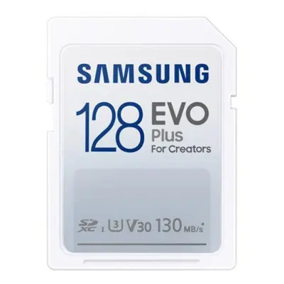 (128GB) Samsung EVO Plus Full-Size SDHC Card