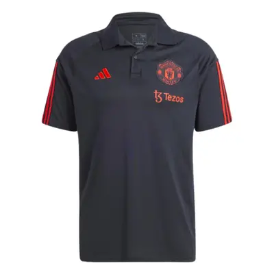 (XS) Man Utd Polo Shirt (Black)