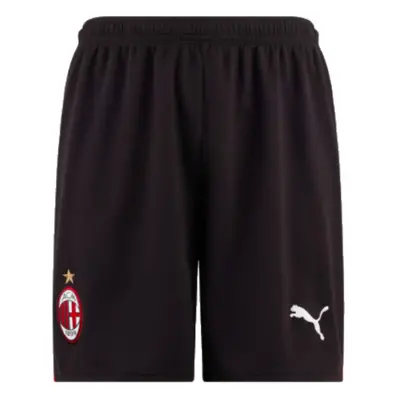 (XL) AC Milan Home Shorts (Black)