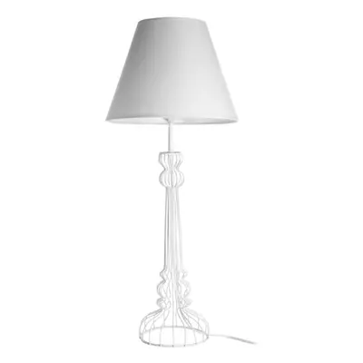 Premier Housewares Chicago White Table Lamp