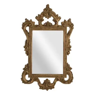 Premier Housewares Baroque Style Antique Finish Wall Mirror