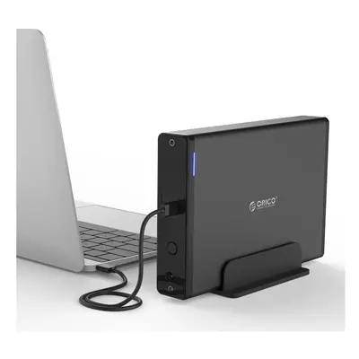 Vertical Type-C 3.5inch SATA HDD Case External Hard Drive Enclosure