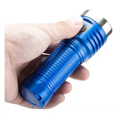 (Blue, XHP50.2 6500K) 3500lm SST40 616m Anduril UI TIR Ultra-Throw EDC Flashlight Type-C USB Rec