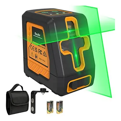 Laser Level, Bauihr 30M Green Beam Cross Lazer Level with Manual/Self Leveling Mode, Switchable 