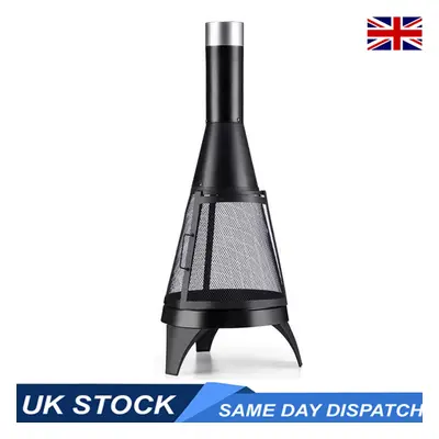 Fire Pit Chiminea Brazier Outdoor Garden Stove Rocket