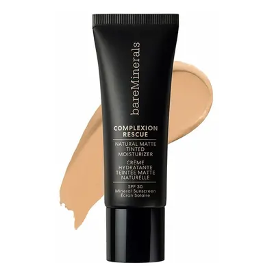 Hydrating Cream with Colour bareMinerals Complexion Rescue Natural Pecan Spf 35 ml