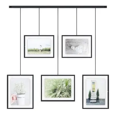 Exhibit Picture Frame Gallery Set, Adjustable Collage Display for Photos, Prints, Artwork and Mo