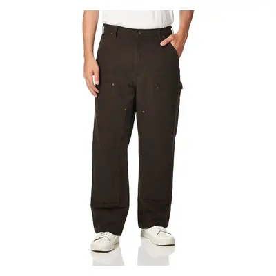 carhartt Mens Loose Fit Washed Duck Double-Front Utility Work Pant Br