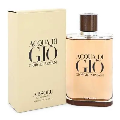 Acqua Di Gio Absolu by Giorgio Armani Eau De Parfum Spray 6.7 oz (Men) V728-550754