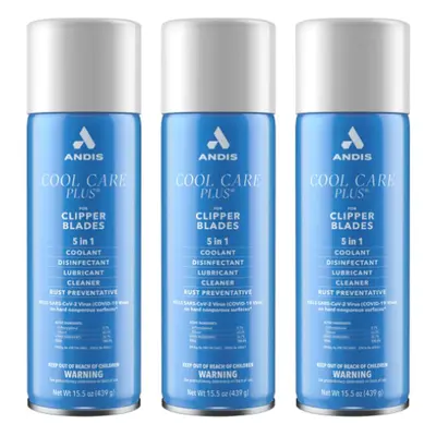 Andis Cool Care Plus Cleaner Spray For Clipper Cool care In 1- 3Pcs