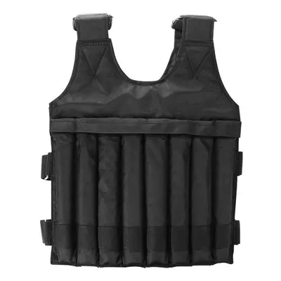 (black) (su)workout Weighted Vest For Women Men, Weight 110lb Weight Vests