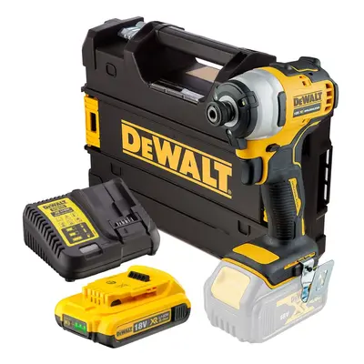 Dewalt DCF809D1 18v XR Brushless Impact Driver - 1x2.0ah Battery Charger Tstak